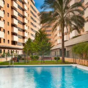  Apartment Keywise Perfect Location Next To Maria Zambrano Station, , ,pool And Free Parking
